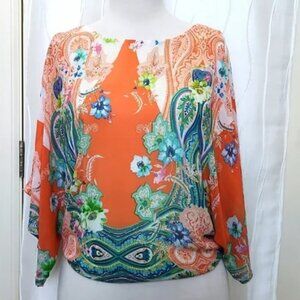 Leshop Floral Kimono Style Top